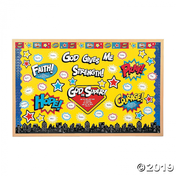 Superhero VBS Bulletin Board Set (1 Set(s))