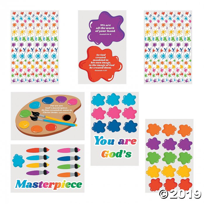 You Are God's Masterpiece Bulletin Board Set (1 Set(s))