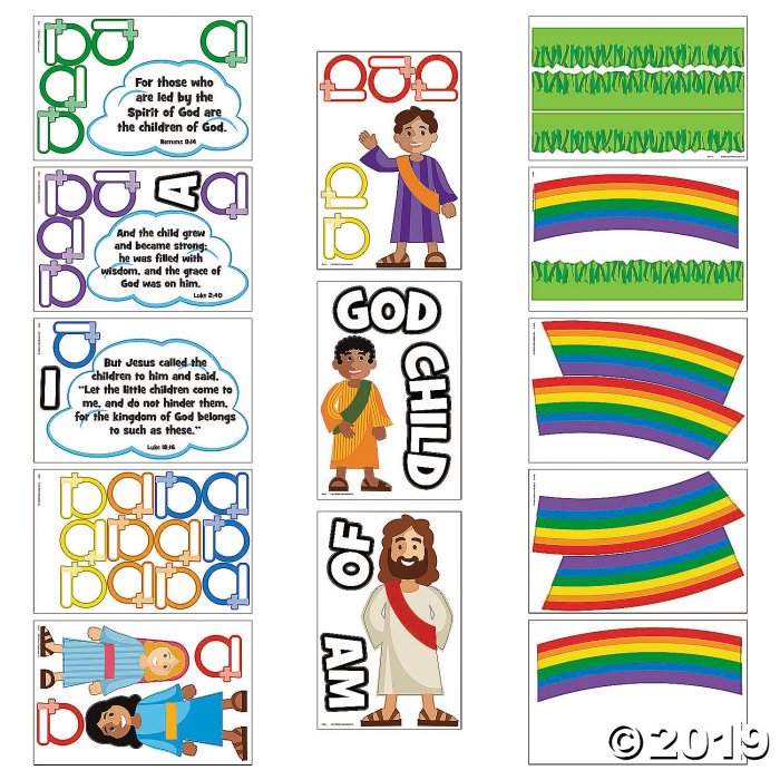 Child of God Bulletin Board Set (1 Set(s))
