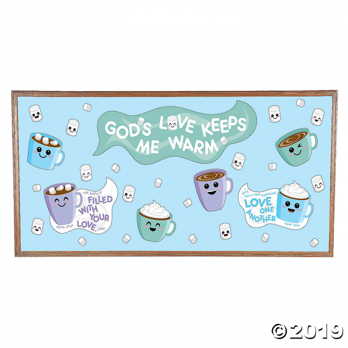 God's Love Keeps Me Warm Bulletin Board Set (1 Set(s))