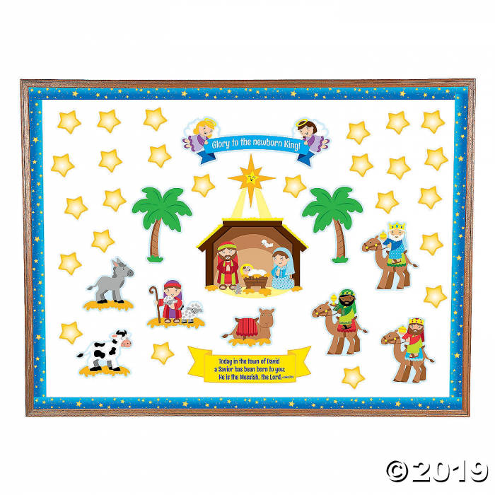 Nativity Bulletin Board Set (1 Unit(s))