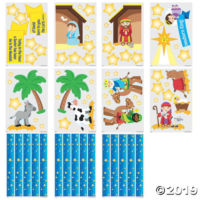 Nativity Bulletin Board Set (1 Unit(s))