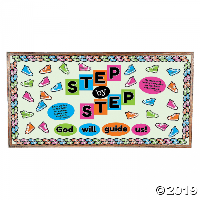 Step by Step Religious Bulletin Board Set (1 Set(s))