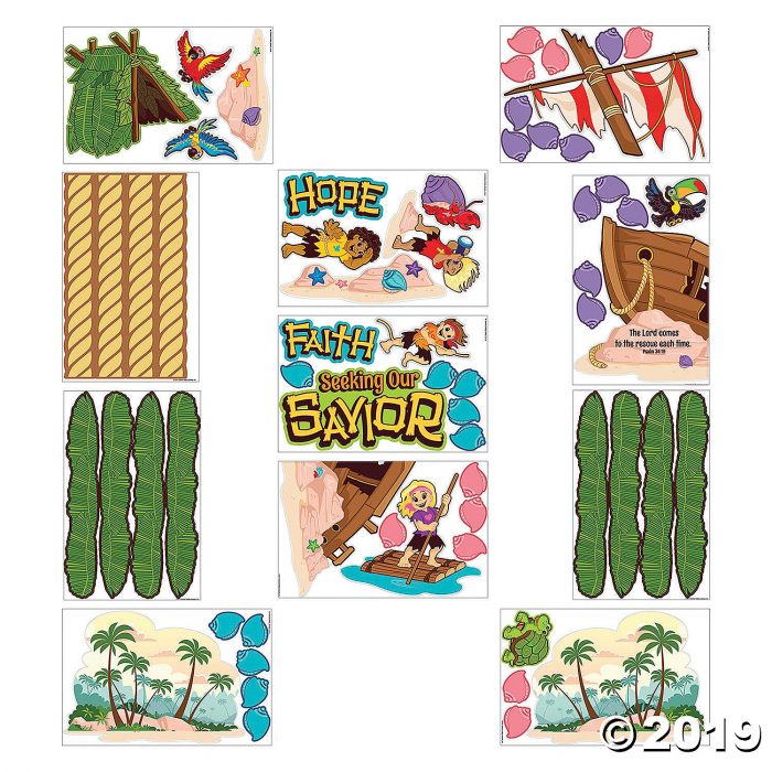 Island VBS Bulletin Board Set (1 Set(s))