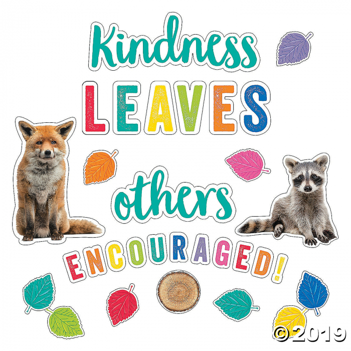 Schoolgirl Style Kindness Bulletin Board Set (1 Set(s))
