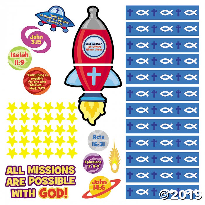 Mission of Faith Bulletin Board Set (1 Set(s))