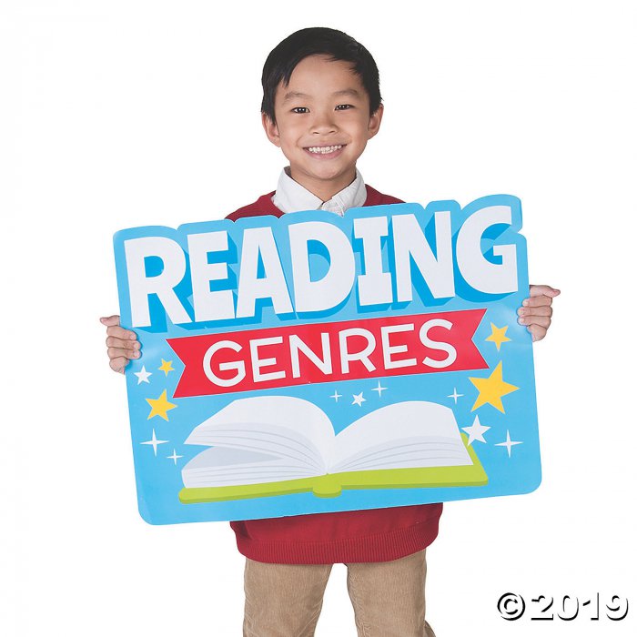 Reading Genre Mini Bulletin Board Set (1 Set(s))