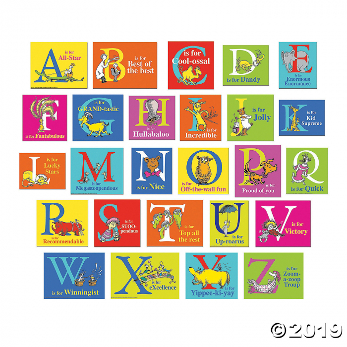 Dr. Seuss ABC Bulletin Board Set (1 Set(s))