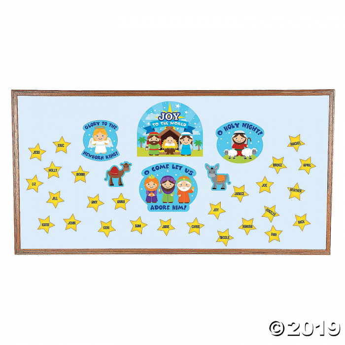 Nativity Classroom Bulletin Board Décor Set (1 Set(s))