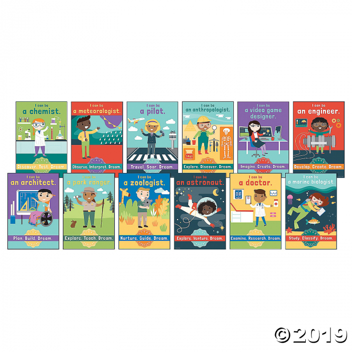 STEAM Careers Mini Bulletin Board Set (1 Set(s))