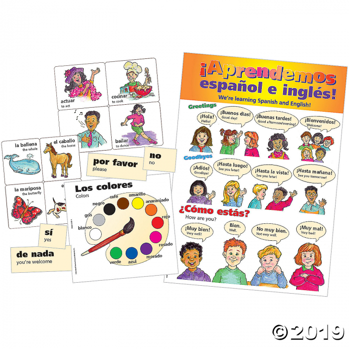 Spanish Bulletin Board Display Set (1 Set(s))