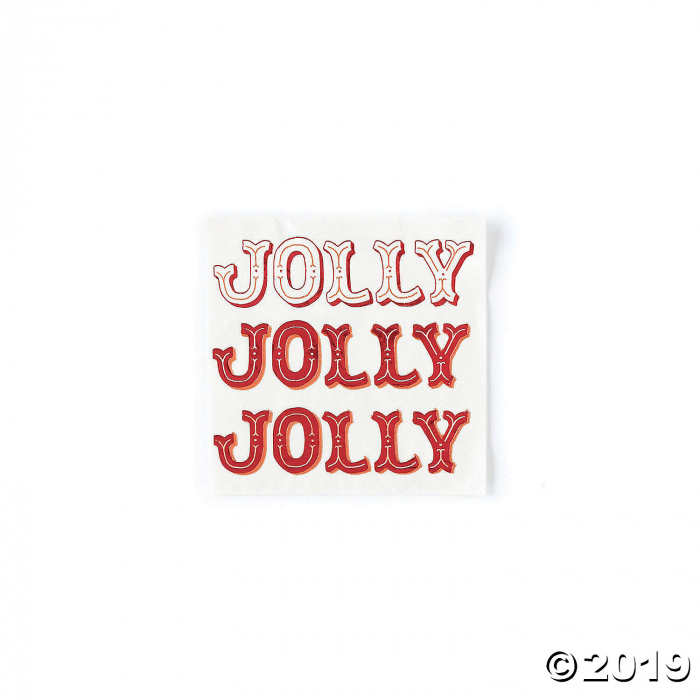 Jolly Beverage Napkins (25 Piece(s))