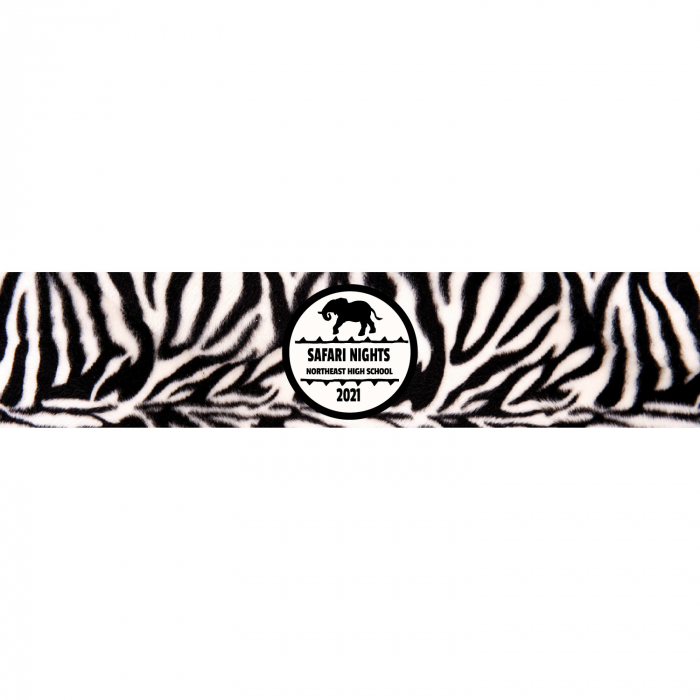 Personalized African Animal Print Water Bottle Labels (50 Piece(s))