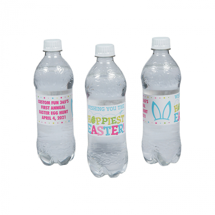 Personalized Easter Water Bottle Labels (50 Piece(s))