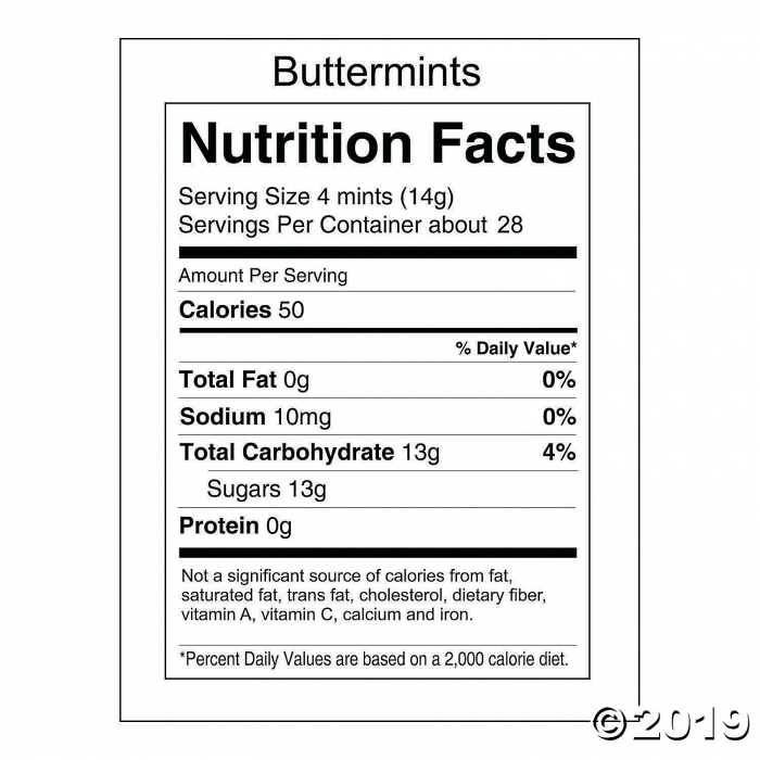 White Graduation Buttermints (108 Piece(s))