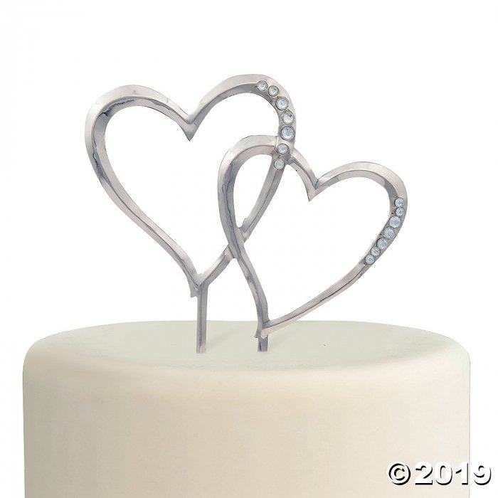 Traditional Hearts Cake Topper (1 Piece(s))