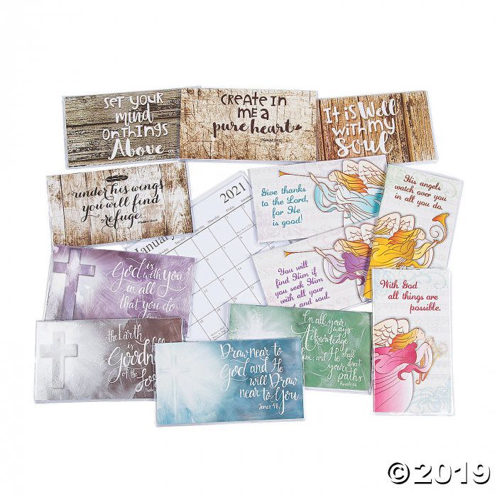 2020 - 2021 Religious Pocket Calendar Assortment (1 Unit(s))