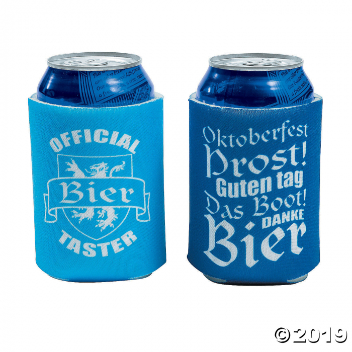 Oktoberfest Sayings Can Sleeves (Per Dozen)