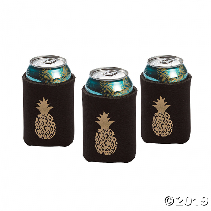 Pineapple Foam Can Sleeves (Per Dozen)