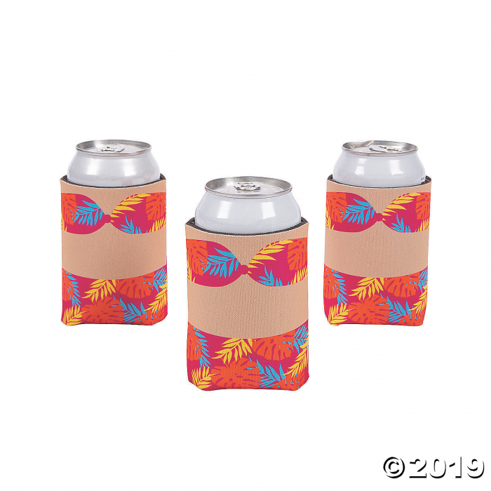 Bikini Luau Can Sleeves (Per Dozen)