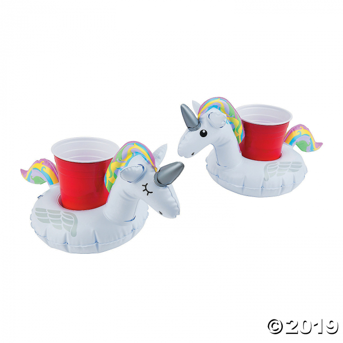 Inflatable BigMouth® Unicorn Beverage Boats (1 Set(s))