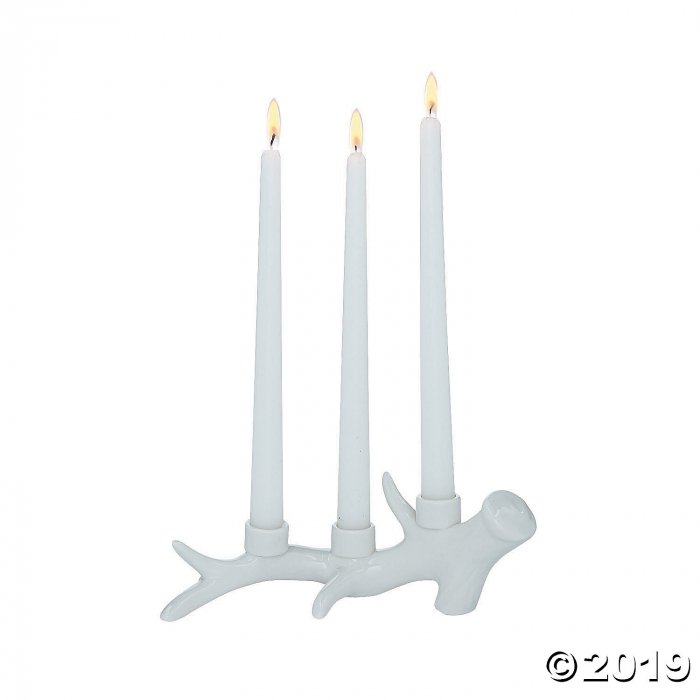 White Antler 3-Candle Holder (1 Piece(s))