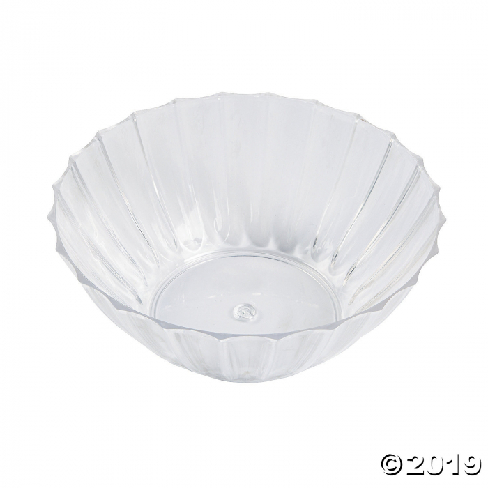 Clear Fluted Bowl (1 Piece(s))
