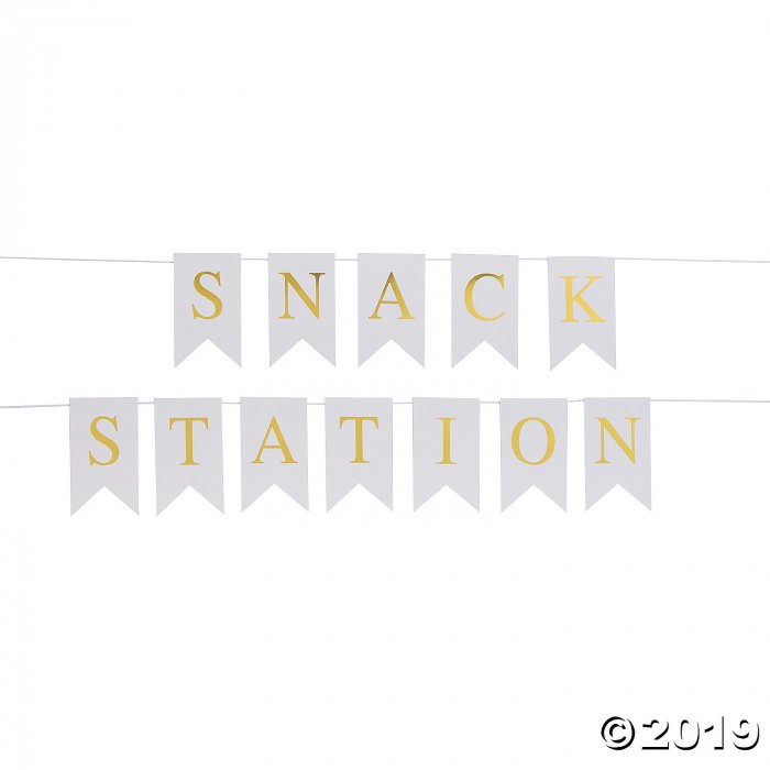Snack Station Pennant Banners (1 Set(s))