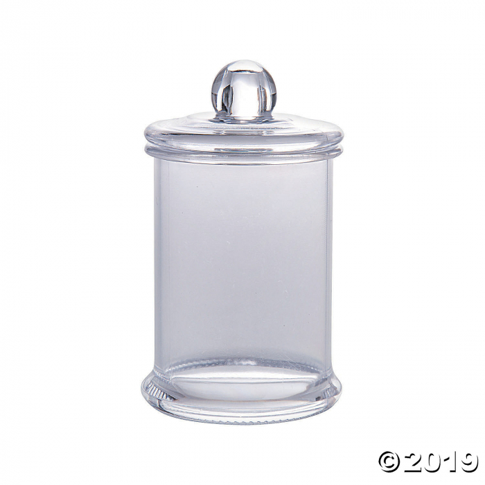 Mini Plastic Candy Containers with Lid (Per Dozen)