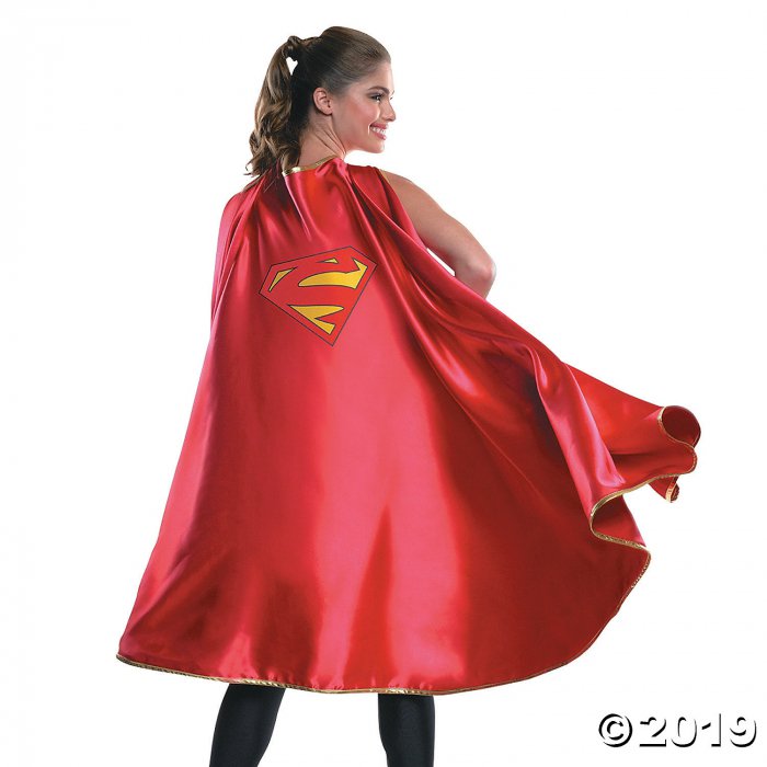 Women's Deluxe Supergirl Cape (1 Piece(s))