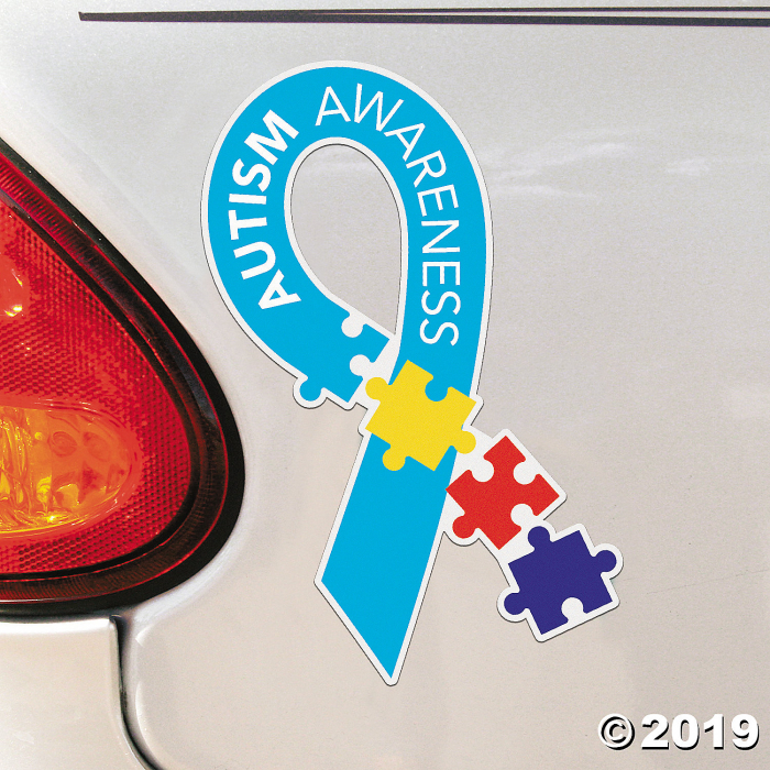 Autism Awareness Car Magnets (Per Dozen) Autism Awareness Car Magnets (Per Dozen)