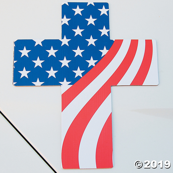 Religious Patriotic Car Magnets (Per Dozen) | GlowUniverse.com