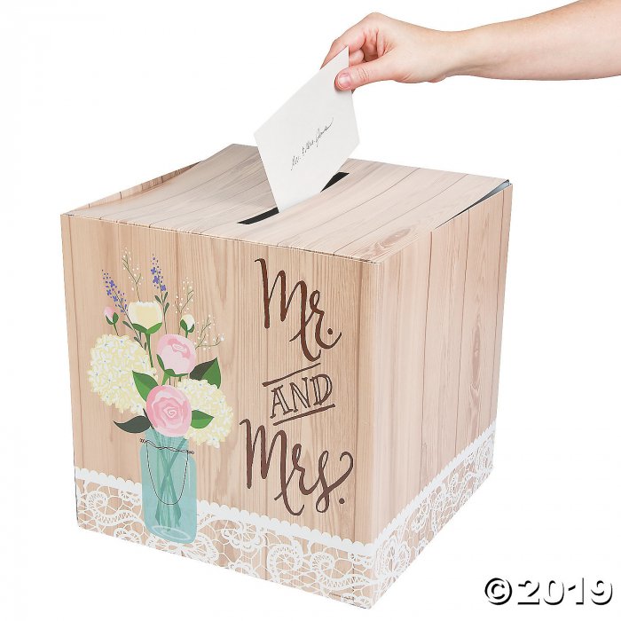 Rustic Wedding Card Box (1 Piece(s))