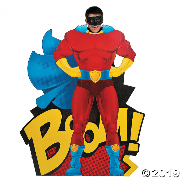 Superhero Photo Cardboard Stand-Up (1 Piece(s))