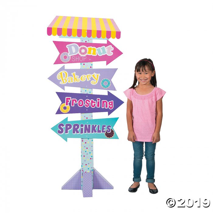 Donut Party Directional Sign (1 Piece(s))