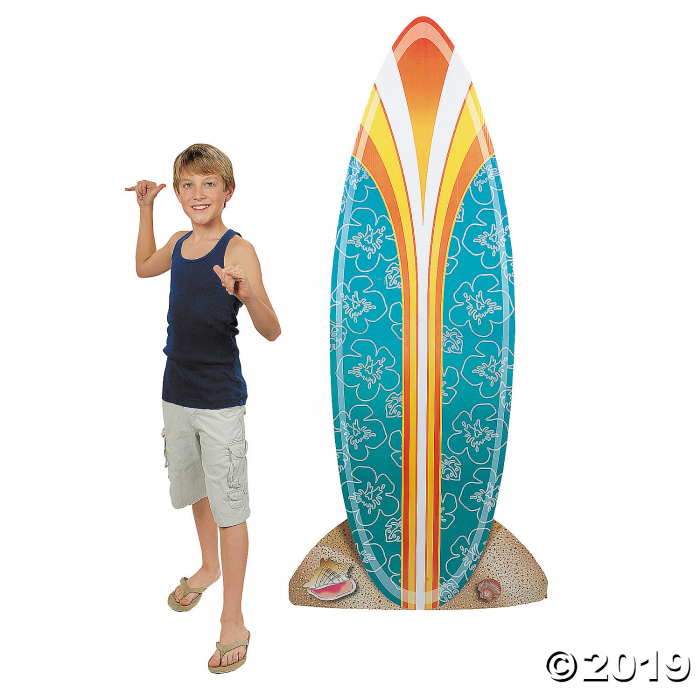 Surfboard Cardboard Stand-Up (1 Piece(s))