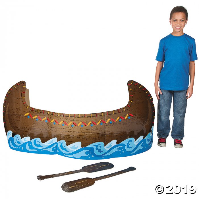3D Canoe Cardboard Stand-Up (1 Piece(s))