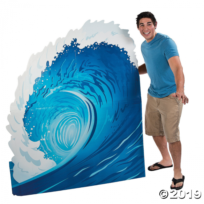 Surf Wave Cardboard Stand-Up (1 Piece(s))