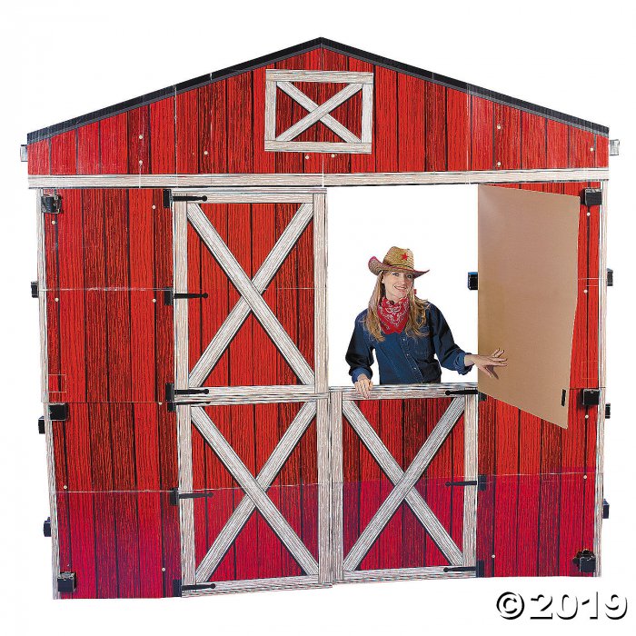 3D Barn Cardboard Stand-Up (1 Piece(s))
