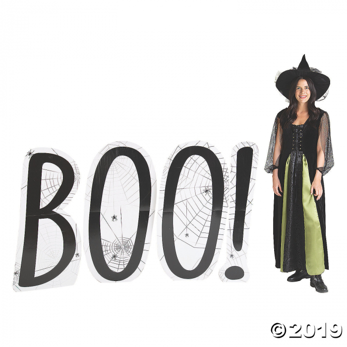 Boo Letter Cardboard Stand-Ups (1 Set(s)) Boo Letter Cardboard Stand-Ups (1 Set(s))