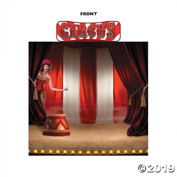 Circus Backdrop Stand-Up (1 Piece(s)) Circus Backdrop Stand-Up (1 Piece(s))