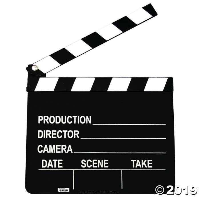 Film Clapper Cardboard Stand-Up (1 Piece(s))