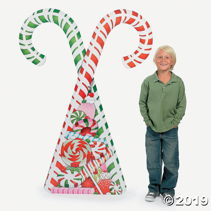 Christmas Candy Cardboard Stand-Up (1 Piece(s))