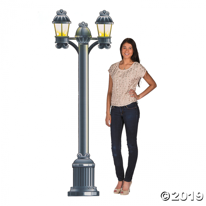 Street Light Lantern Cardboard Stand-Ups (1 Piece(s)) Street Light Lantern Cardboard Stand-Ups (1 Piece(s))