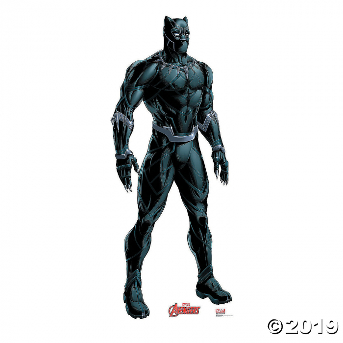 Avengers Animated Black Panther Cardboard Stand-Up (1 Piece(s))