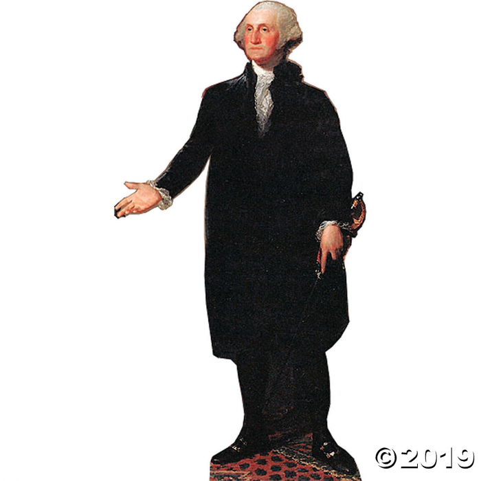 George Washington Cardboard Stand-Up (1 Piece(s)) George Washington Cardboard Stand-Up (1 Piece(s))