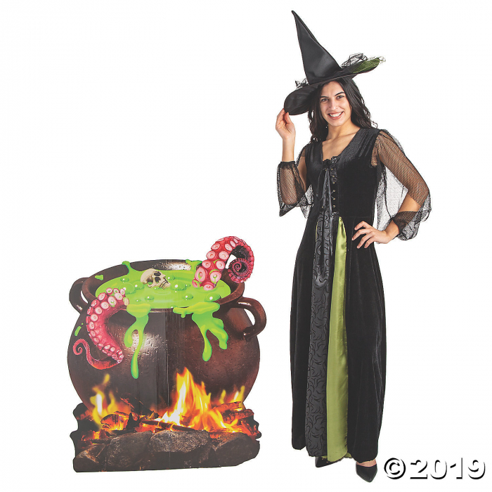 Cauldron Cardboard Stand-Up Halloween Decoration (1 Piece(s))