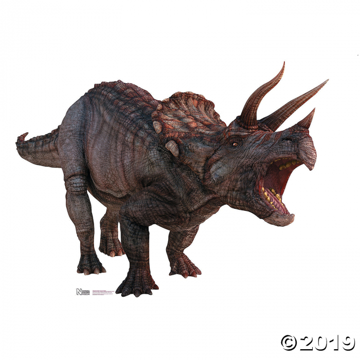 Triceratops Dinosaur Cardboard Stand-Up (1 Piece(s)) Triceratops Dinosaur Cardboard Stand-Up (1 Piece(s))
