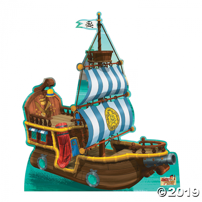 Jake & the Never Land Pirates Bucky Pirate Ship Cardboard Stand-Up (1 Piece(s)) Jake & the Never Land Pirates Bucky Pirate Ship Cardboard Stand-Up (1 Piece(s))