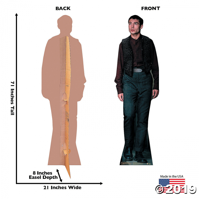The Crimes of Grindelwald Credence Barebone Cardboard Stand-Up (1 Piece(s))